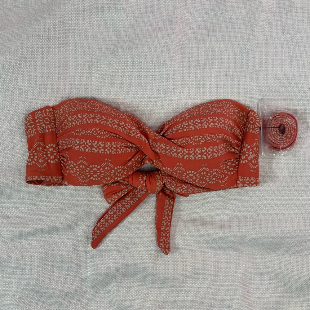 NWOT Robin Piccone Bandeau Bikini Top Sz S | Robin Piccone Bikini | Swim Top -